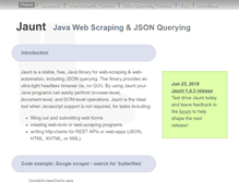 Tablet Screenshot of jaunt-api.com